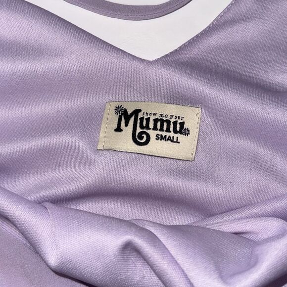 Show Me Your Mumu Cia Mini Dress, Lavender, Size Small - Picture 6 of 6